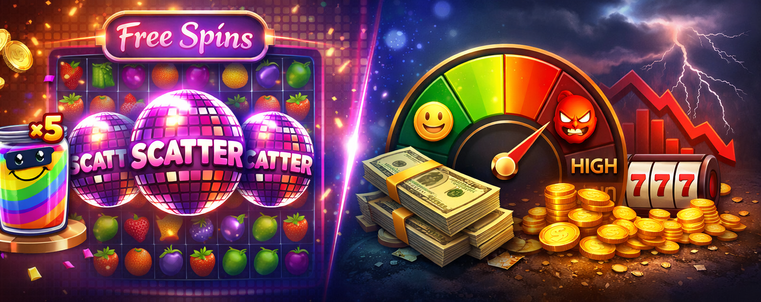 Free Spins Feature/Jammin’ Jars Slot RTP and Volatility