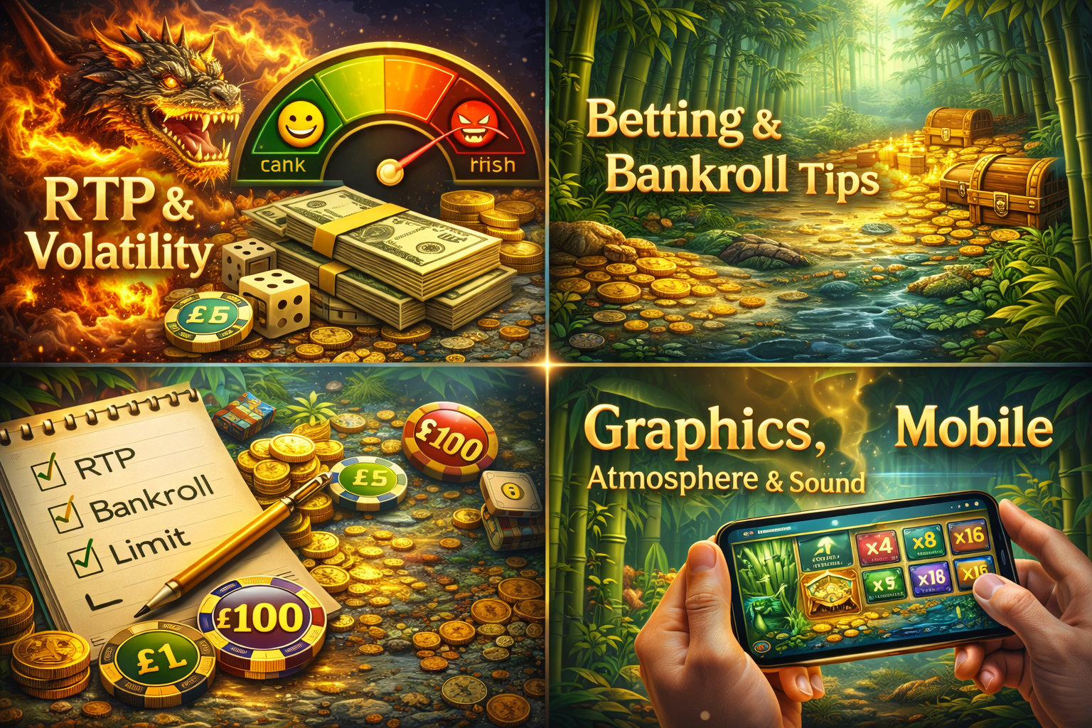 RTP & Volatility – Keeping It Real/Betting Range & Bankroll Tips/Graphics, Atmosphere & Sound/Mobile Experience