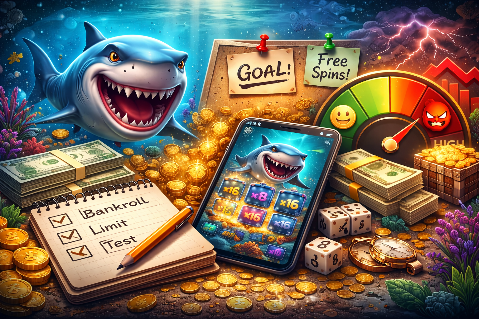 Strategies for Razor Shark (UK Punters)